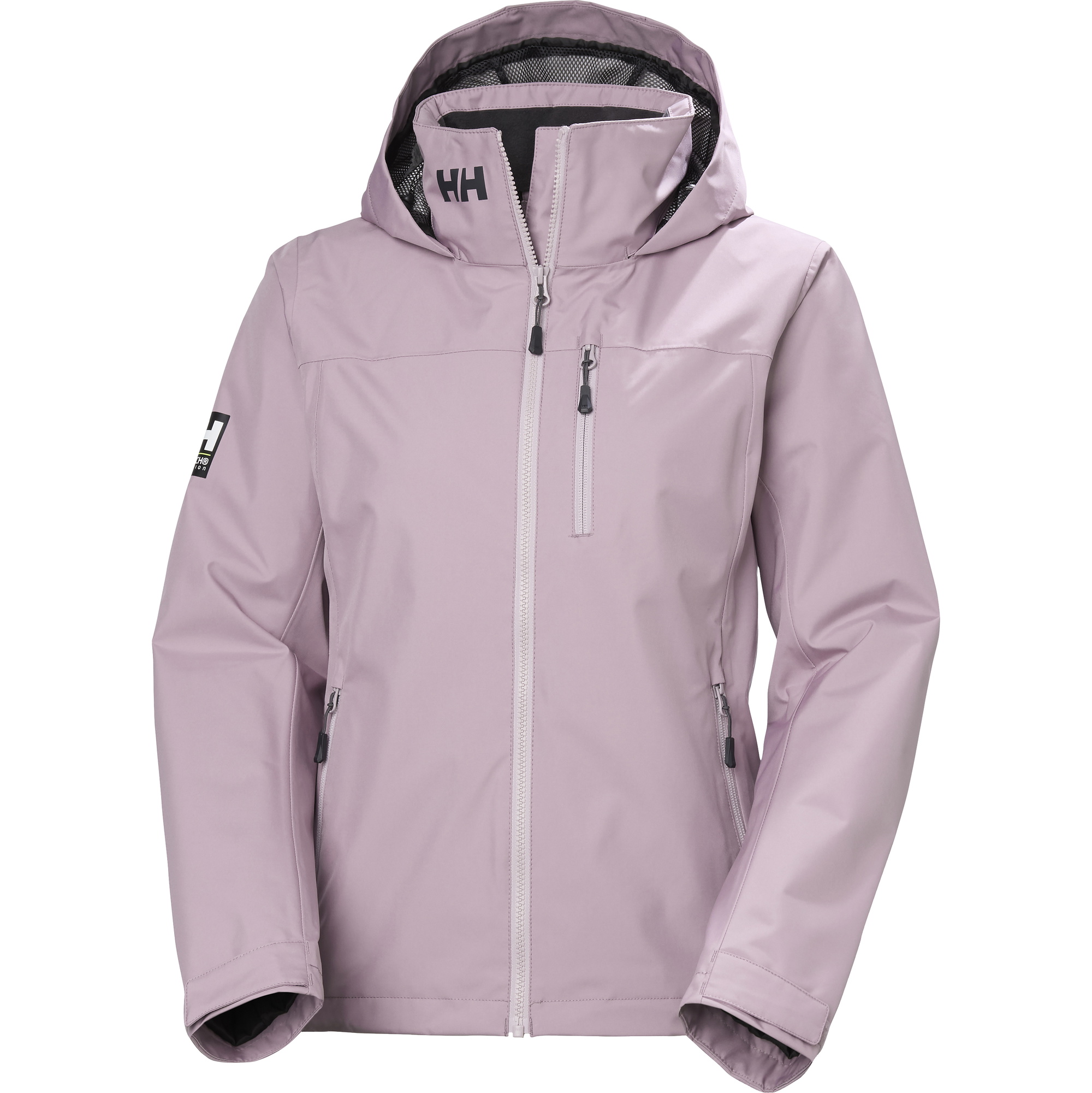 2026 Helly Hansen Womens Crew Hooded Midlayer Jacket 2.0 34447 - Purple Clay